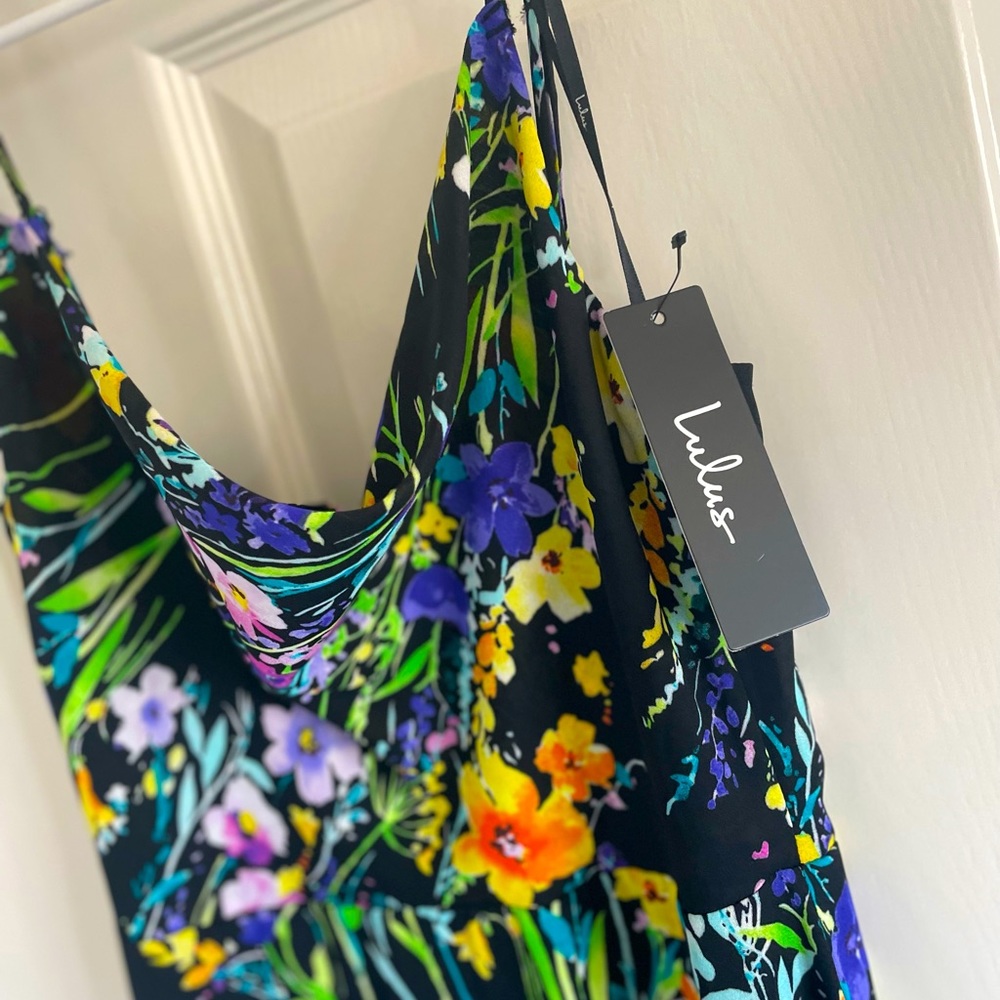 Lulus dress with cowl neckline